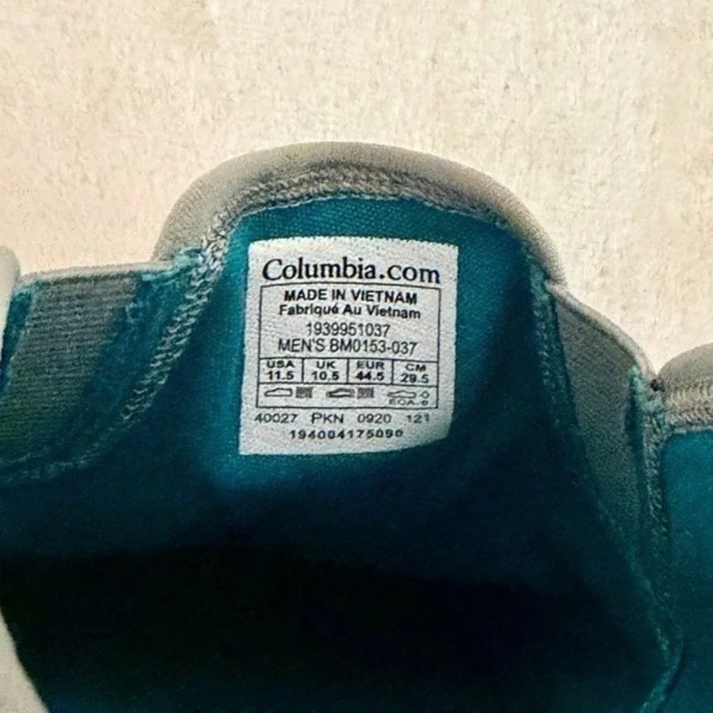 Columbia Boat Shoes Slip Ons Deck Shoes Fishing Boating Boat Summer Tropical
